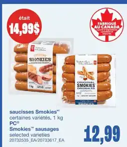 Wholesale Club SAUCISSES SMOKIESMC offer