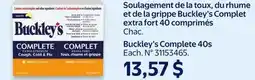 Walmart Buckley's Complete 40s offer