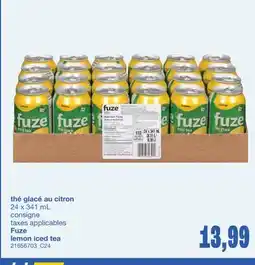 Wholesale Club THÉ GLACÉ AU CITRON offer