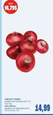 Wholesale Club OIGNONS ROUGES offer