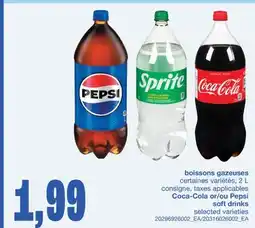 Wholesale Club BOISSONS GAZEUSES offer