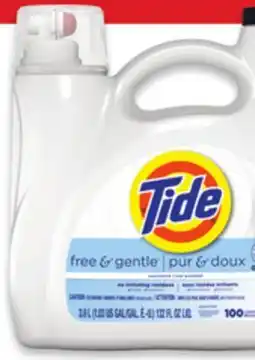 Walmart Tide liquid detergent 100 loads offer