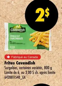 Wholesale Club FRITES offer