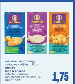 Wholesale Club MACARONI AU FROMAGE offer