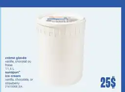 Wholesale Club CRÈME GLACÉE VANILLE, CHOCOLAT OU FRAISE offer