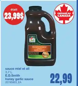 Wholesale Club SAUCE MIEL ET AIL offer