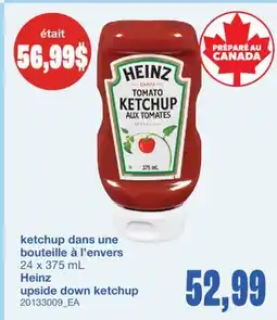Wholesale Club KETCHUP DANS UNE BOUTEILLE À L'ENVERS offer