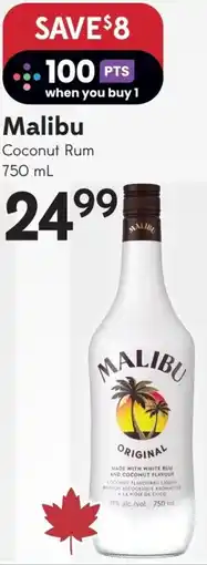 Sobeys Malibu Coconut Rum offer