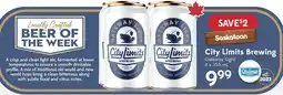 Sobeys City Limits Brewing offer