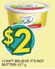 Sobeys I can't believe it's not butter! offer