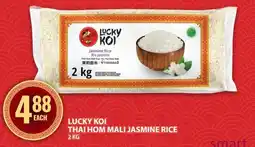 Food Basics Lucky koi thai hom mali jasmine rice offer