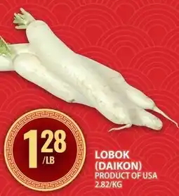 Food Basics Lobok daikon offer