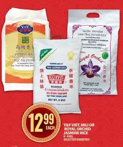 Food Basics Y&y viet, mili or royal orchid jasmine rice offer