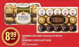 Food Basics Ferrero Rocher Chocolate Bites / Ferrero Chocolate Box offer