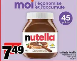 Super C TARTINADE NUTELLA offer