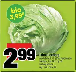 Super C laitue Iceberg offer