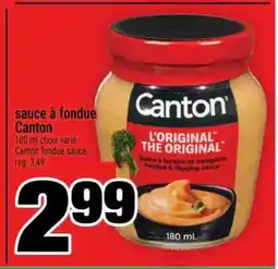 Super C SAUCE À FONDUE CANTON offer