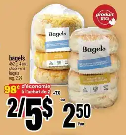 Super C BAGELS offer