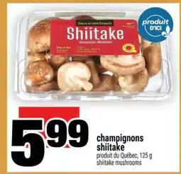 Super C champignons shiitake offer