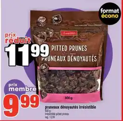Super C Pruneaux Dénoyautés Irrésistible offer