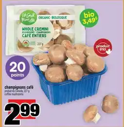 Super C champignons café offer