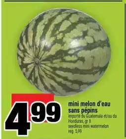 Super C MINI-MELON D'EAU SANS PÉPINS offer
