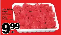 Super C CUBES DE BOEUF À RAGOÛT offer