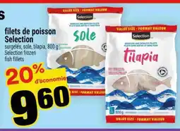 Super C FILETS DE POISSON SELECTION offer