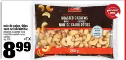 Super C noix de cajou rôties sans sel Irresistible offer