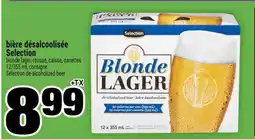 Super C BIÈRE DÉSALCOOLISÉE SELECTION offer