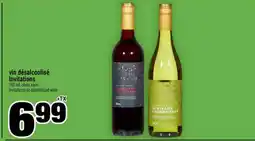 Super C VIN DÉSALCOOLISÉ INVITATIONS offer