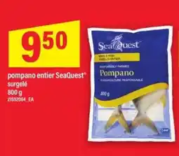 Maxi pompano entier Seaquest offer