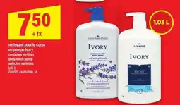 Maxi IVORY BODY WASH PUMP offer