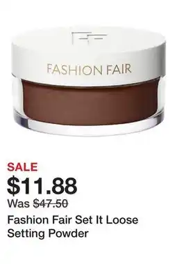 Sephora Fashion Fair Set It Loose Setting Powder offer
