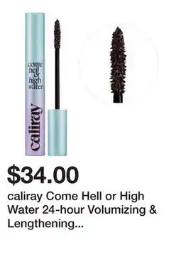Sephora caliray Come Hell or High Water 24-hour Volumizing & Lengthening Tubing Mascara offer