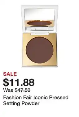 Sephora Fashion Fair Iconic Pressed Setting Powder offer