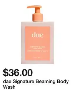 Sephora dae Signature Beaming Body Wash offer
