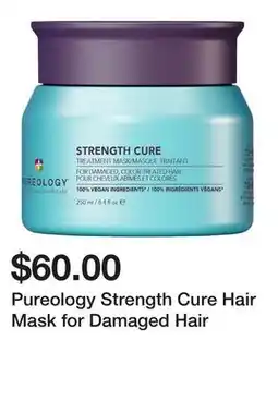 Sephora Pureology Strength Cure Hair Mask for Damaged Hair offer