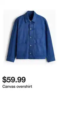 H&M Canvas overshirt offer