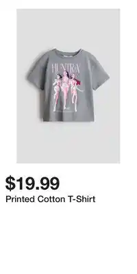 H&M Printed Cotton T-Shirt offer