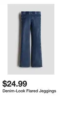 H&M Denim-Look Flared Jeggings offer