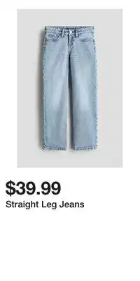 H&M Straight Leg Jeans offer
