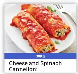 M & M Food Market Cheese and Spinach Cannelloni offer