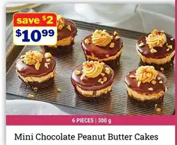 M & M Food Market Mini Chocolate Peanut Butter Cakes offer