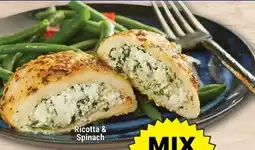 M & M Food Market BISTRO CHICKEN Ricotta & Spinach offer