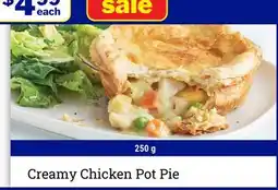 M & M Food Market Creamy Chicken Pot Pie offer