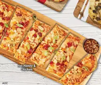 M & M Food Market Hot Honey & Chicken Flatbread offer