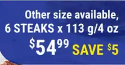 M & M Food Market Bacon Wrapped Beef Filet Mignons offer