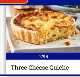 M & M Food Market Three Cheese Quiche offer