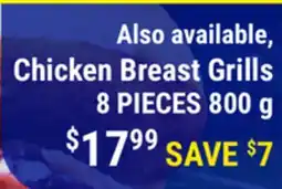 M & M Food Market Chicken Breast Grills offer